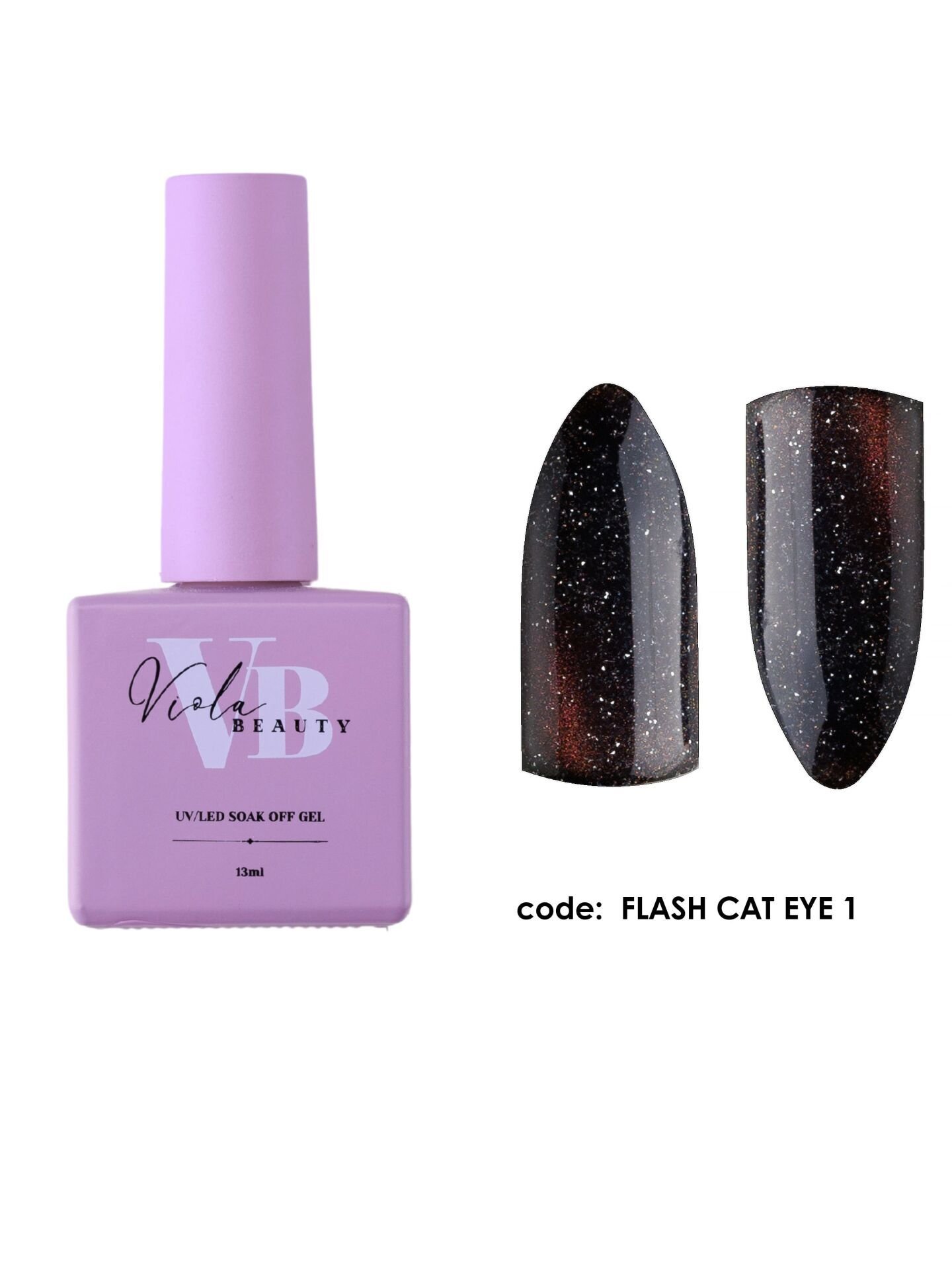 Flash Cat Eye #0001 Kalıcı Oje-13ml