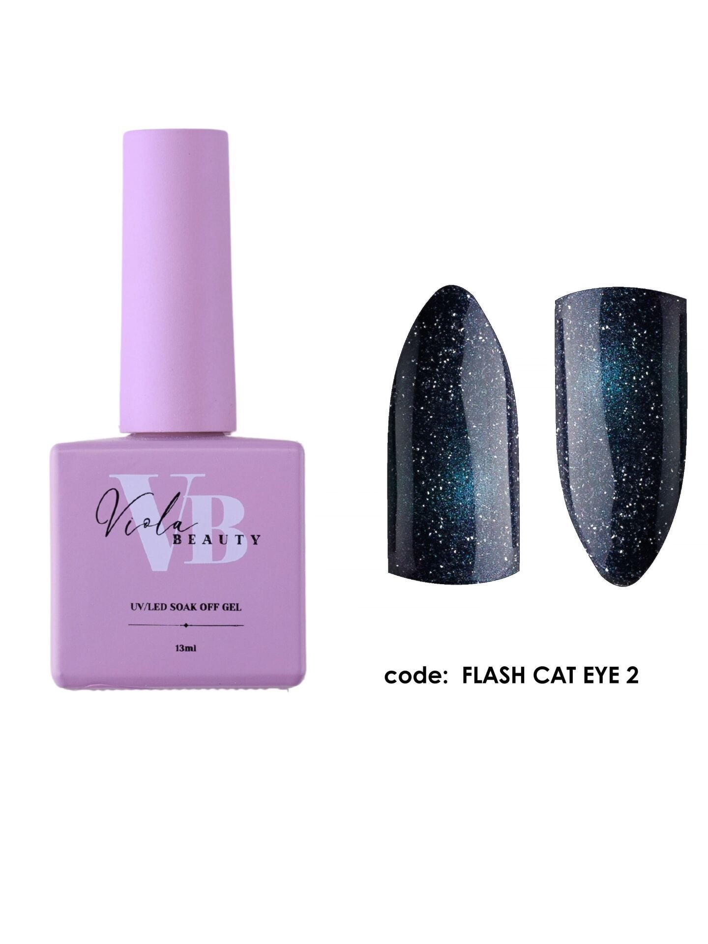 Flash Cat Eye #0002 Kalıcı Oje-13ml