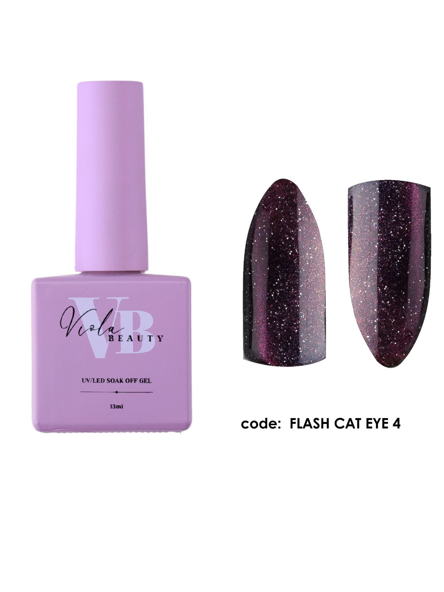 Flash Cat Eye #0004 Kalıcı Oje-13ml