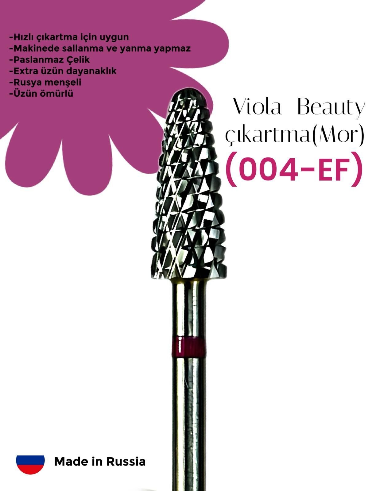 VIOLA ÇIKARTMA MOR FREZE (004-EF)