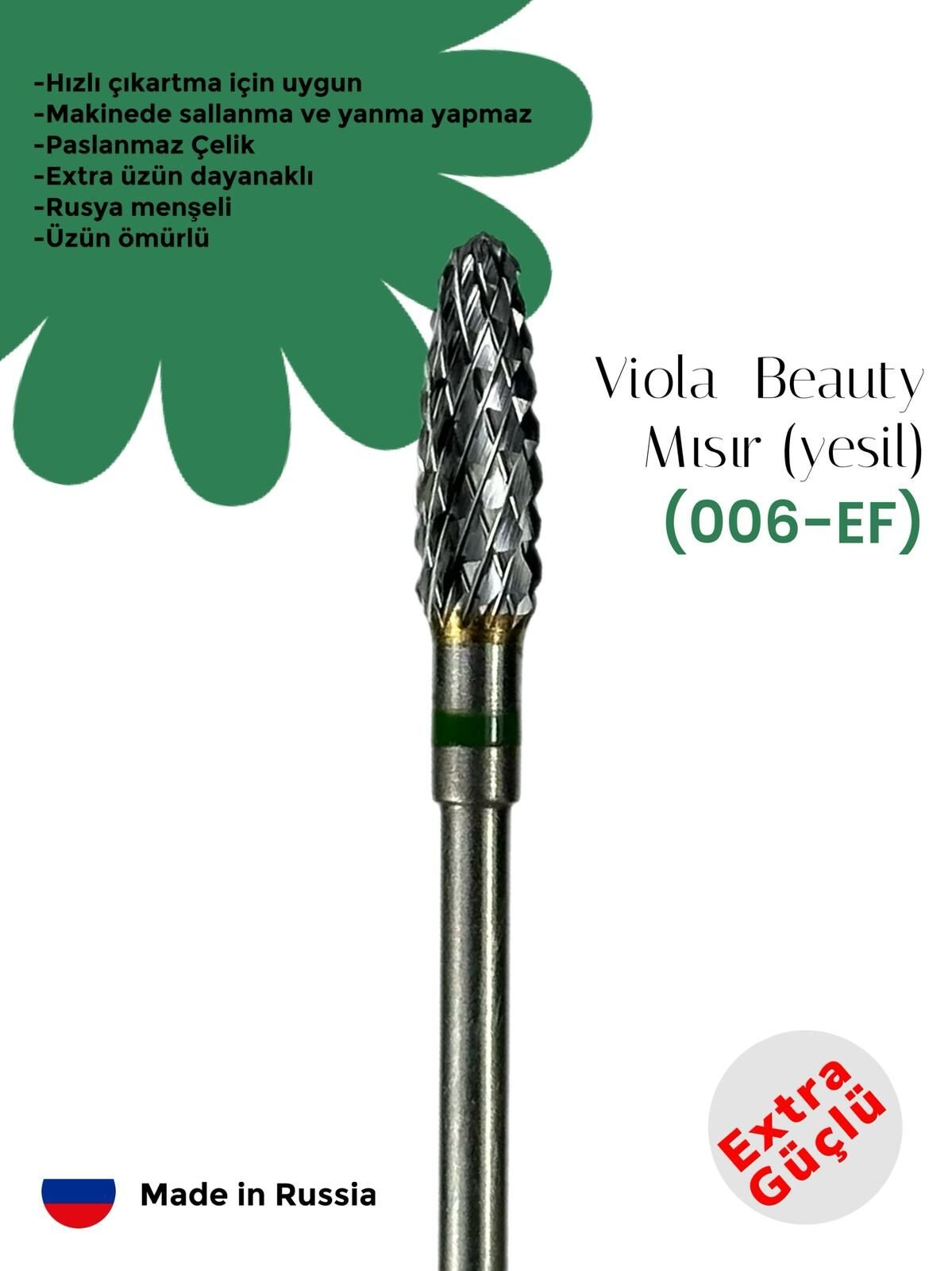 VIOLA MISIR YEŞİL FREZE (006-EF) - EXTRA GÜÇLÜ