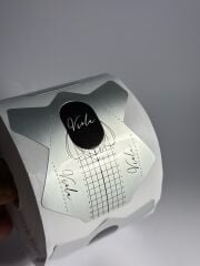 Gri Protez Tırnak Şablonu