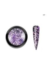 Holografik Lazer Glitter Tırnak Tozu #009 -(Alüminyum Folyo Tırnak Tozu)