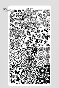 NAIL ART PLAKASI #001