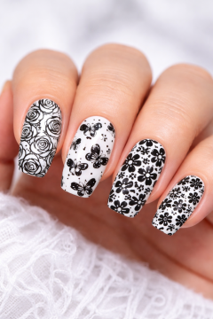 NAIL ART PLAKASI #001