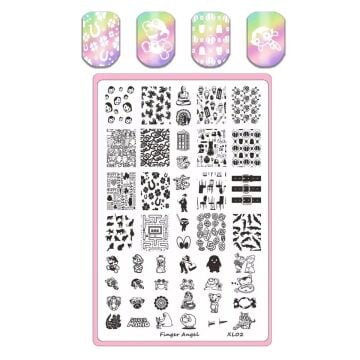 NAIL ART PLAKASI #005