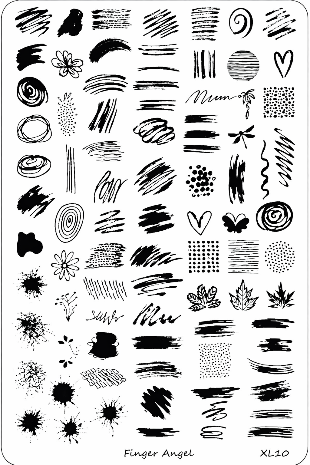 NAIL ART PLAKASI #006