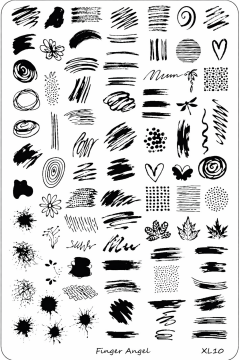 NAIL ART PLAKASI #006