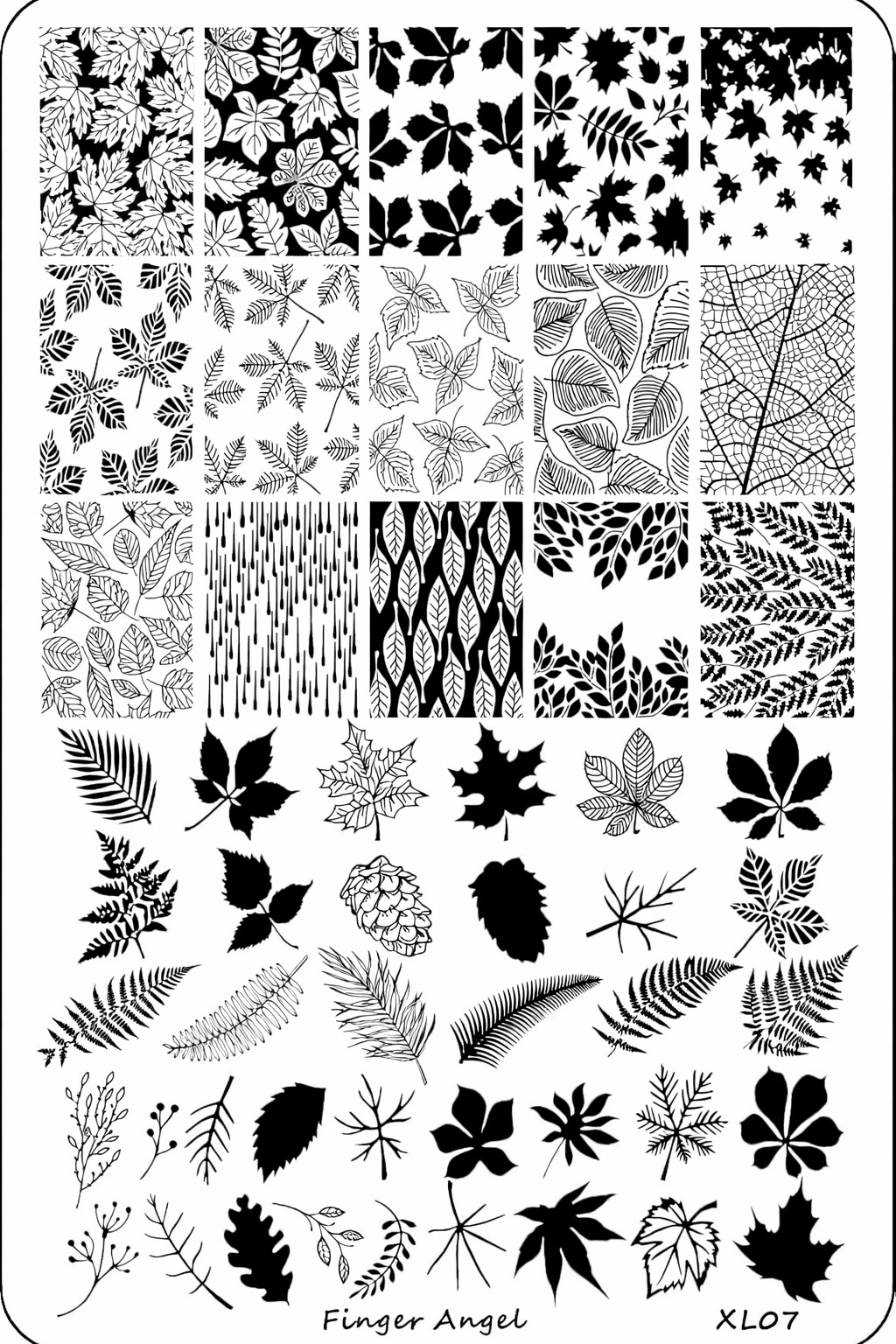 NAIL ART PLAKASI #007