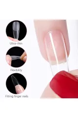 JEL TİPS VİOLA BEAUTY - 240 TANE - BALERİN - COFFIN