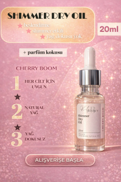KURU YAĞ #CHERRY BOOM 20ML-SHIMMER DRY OIL