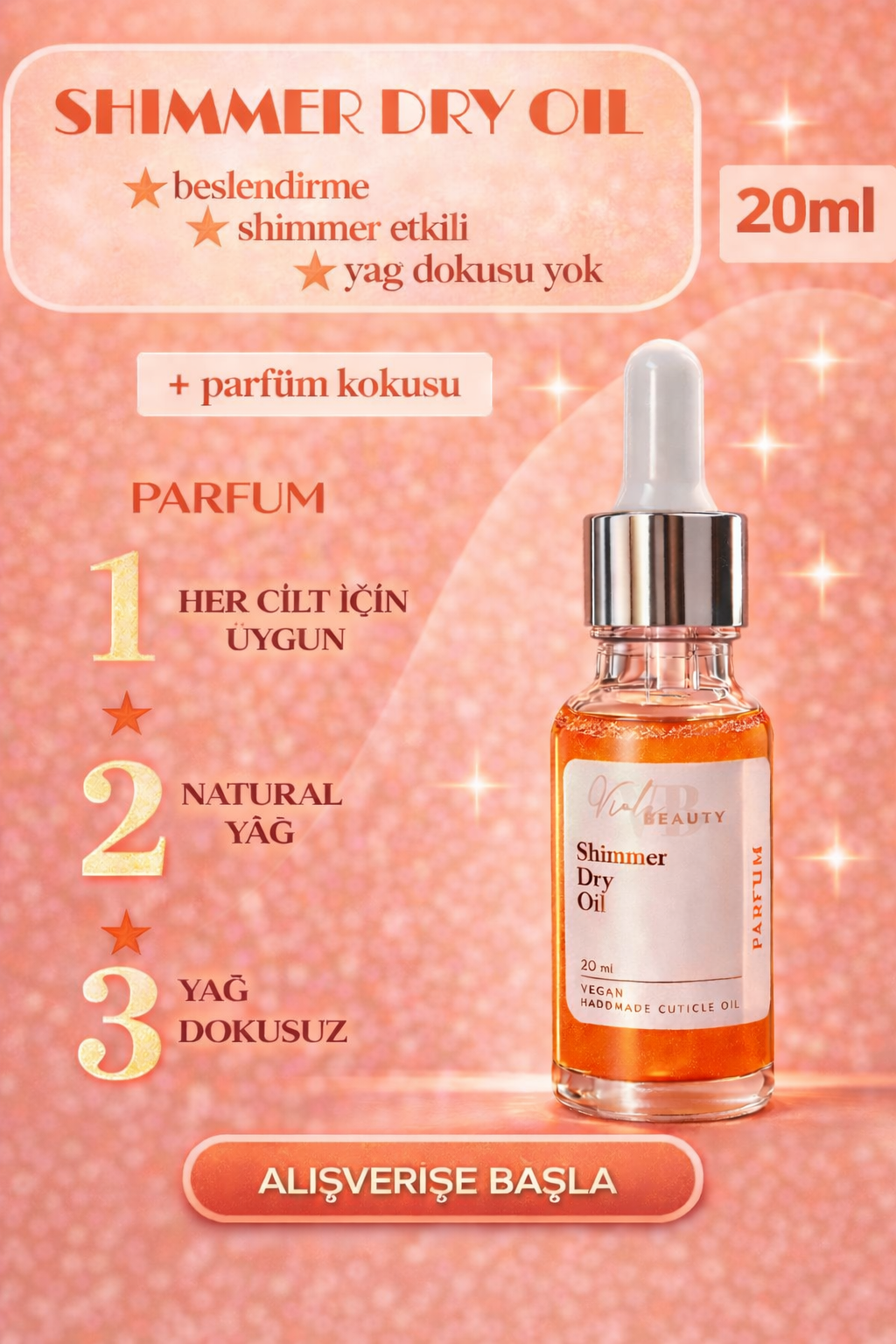 KURU YAĞ #GIVENCHY 20ML-SHIMMER DRY OIL