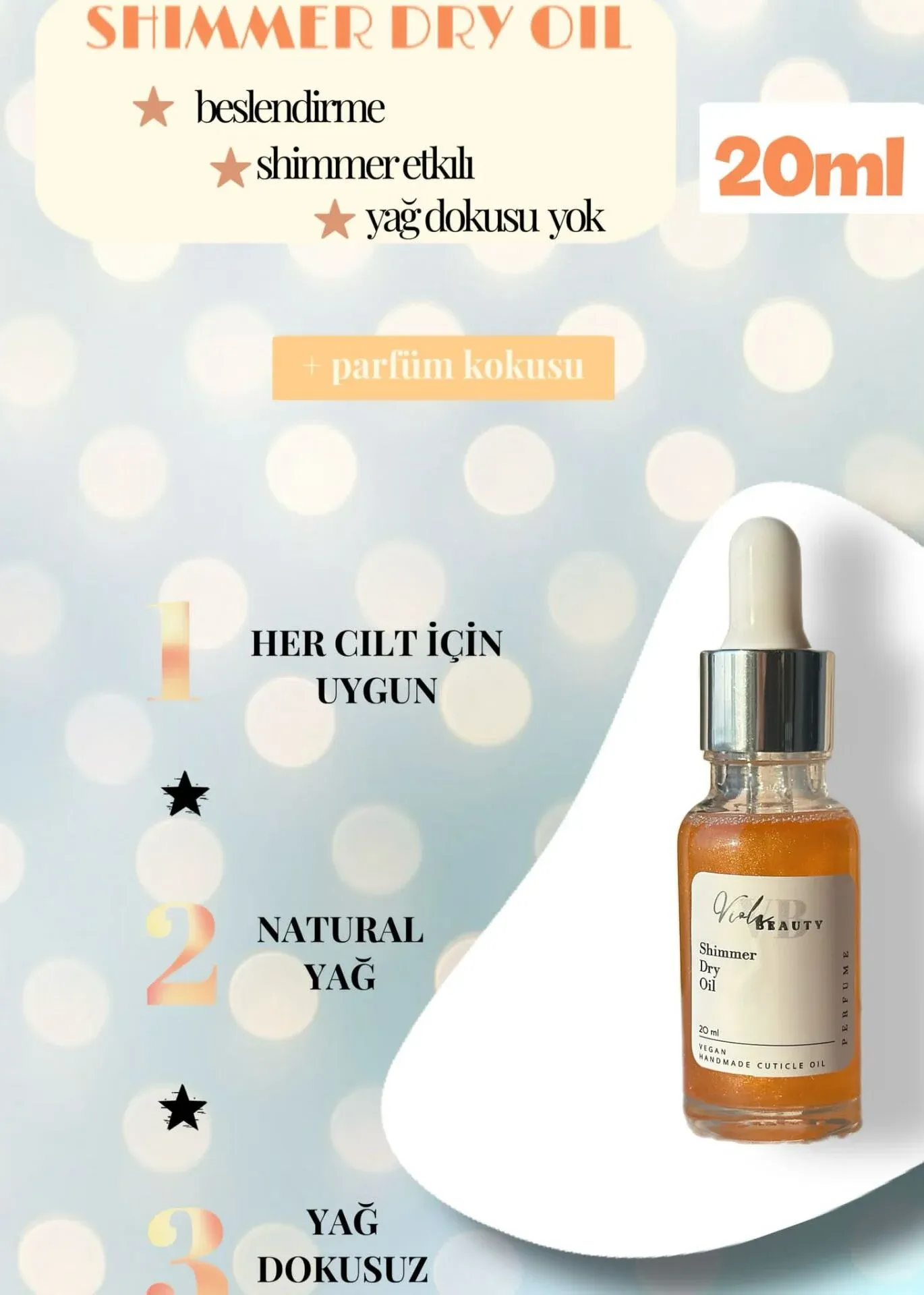 KURU YAĞ #GIVENCHY 20ML-SHIMMER DRY OIL