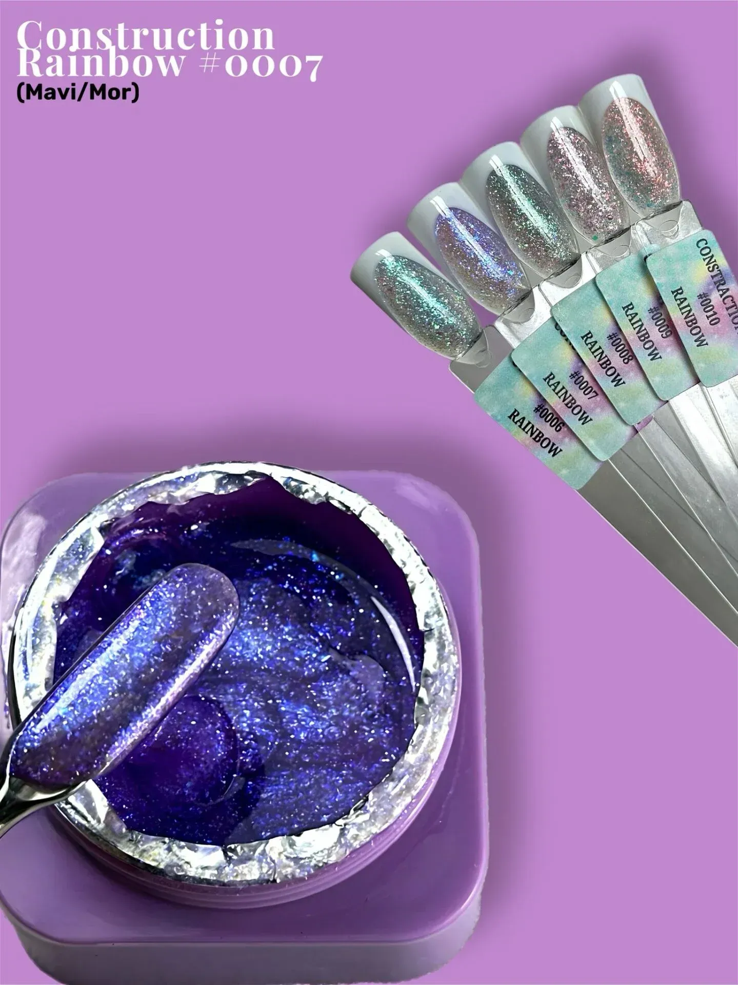 CONSTRUCTION JEL MIX SET 1 (tester 7ml boy)