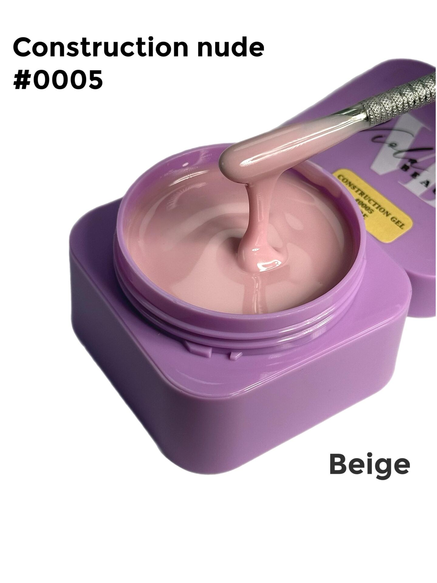 Constructıon Nude #0005 (Yeni)-Orta Akışkan Builder jel (Yeni)-TESTER