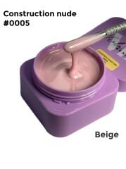 Constructıon Nude #0005 (Yeni)-Orta Akışkan Builder jel (Yeni)-TESTER