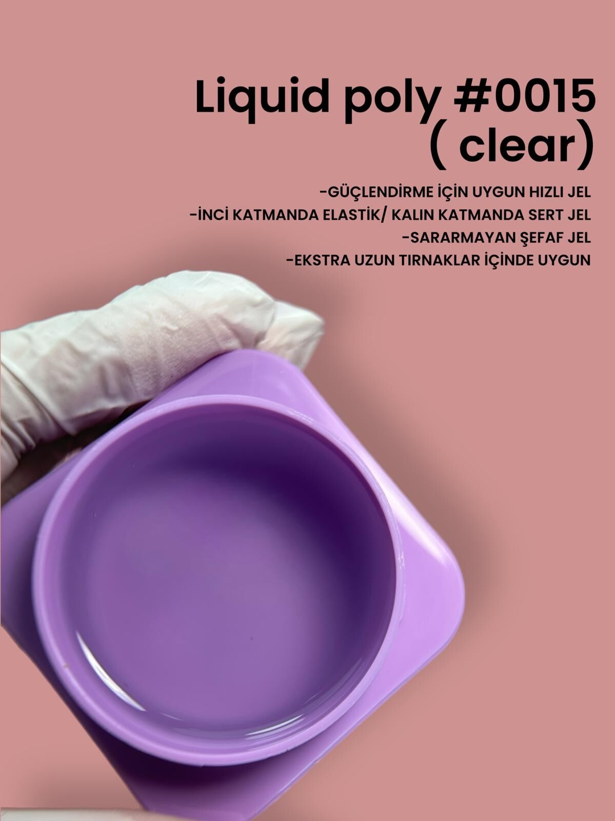 Liquid Poly Jel Nude #0015-(yeni kıvam)