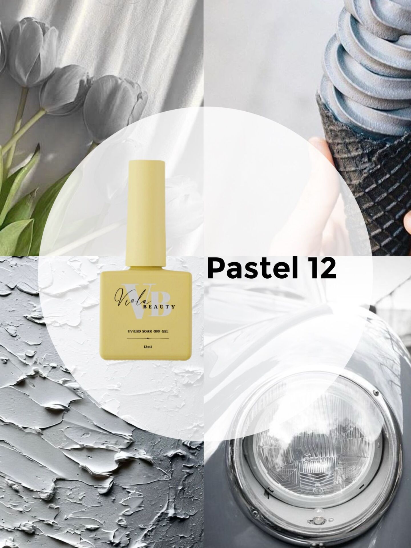 Pastel Kalıcı Oje #0012-13ml