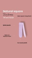 VIOLA ÜST FORMU NATURAL SQUARE