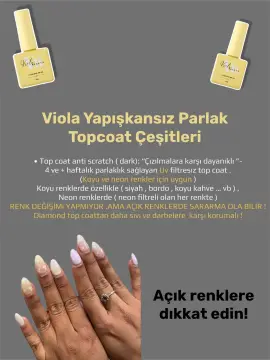 Top coat Anti-Scratch Dark-Koyu Renkler İçin Darbelere Karşı Dayanıklı Top Coat (UV Filtresız) 55