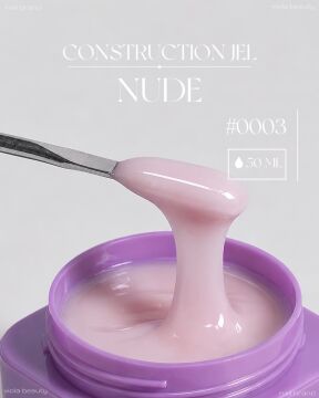 Constructıon Nude #0003 -Orta Akışkan Builder jel (Yeni)-