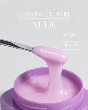 Constructıon Nude #0004 -Orta Akışkan Builder jel (Yeni)-