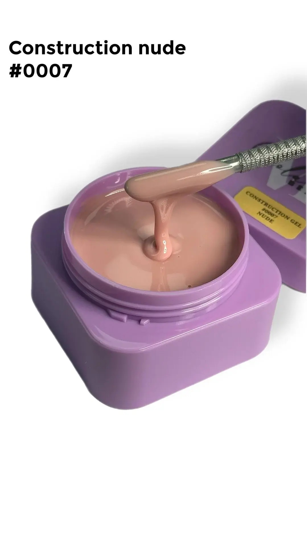 Constructıon Nude #0007 -Orta Akışkan Builder jel (Yeni)-