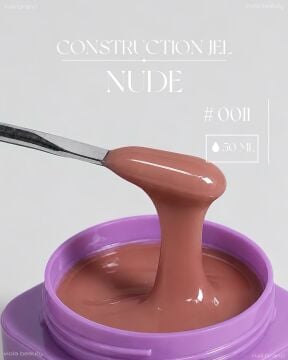 Constructıon Nude #0011 -Orta Akışkan Builder jel