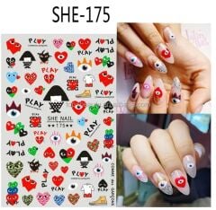 3'LÜ STICKER SET