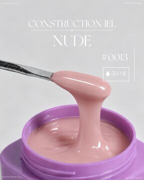 Constructıon Nude #0013 -Orta Akışkan Builder jel