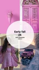 EARLY FALL 3'LÜ SET #01 -(10 ML) STICKER HEDİYE