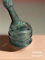 RAINBOW CAT EYE #001 (Holografik Cat Eye Oje)-13ML