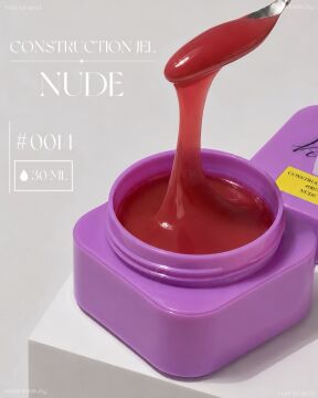 Constructıon Nude #0014 -Orta Akışkan Builder jel