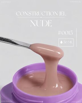 Constructıon Nude #0015 -Orta Akışkan Builder jel