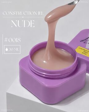 Constructıon Nude #0018 - Orta Akışkan Builder jel