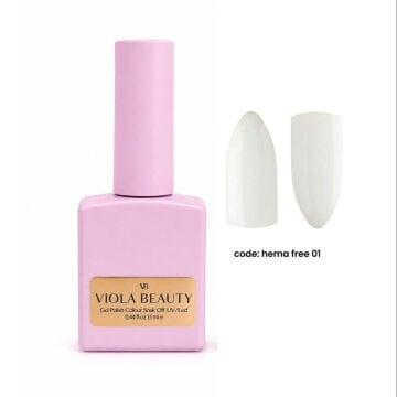 Hema Free 01 Base Coat  (Hema Maddesi İçermeyen Renkli base )-13ml