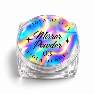 MIRROR POWDER #03 KROM TOZU-(ayna efekti veren krom toz)