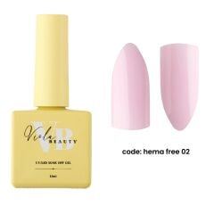 Hema Free 02 Base Coat  (Hema Maddesi İçermeyen Renkli base )