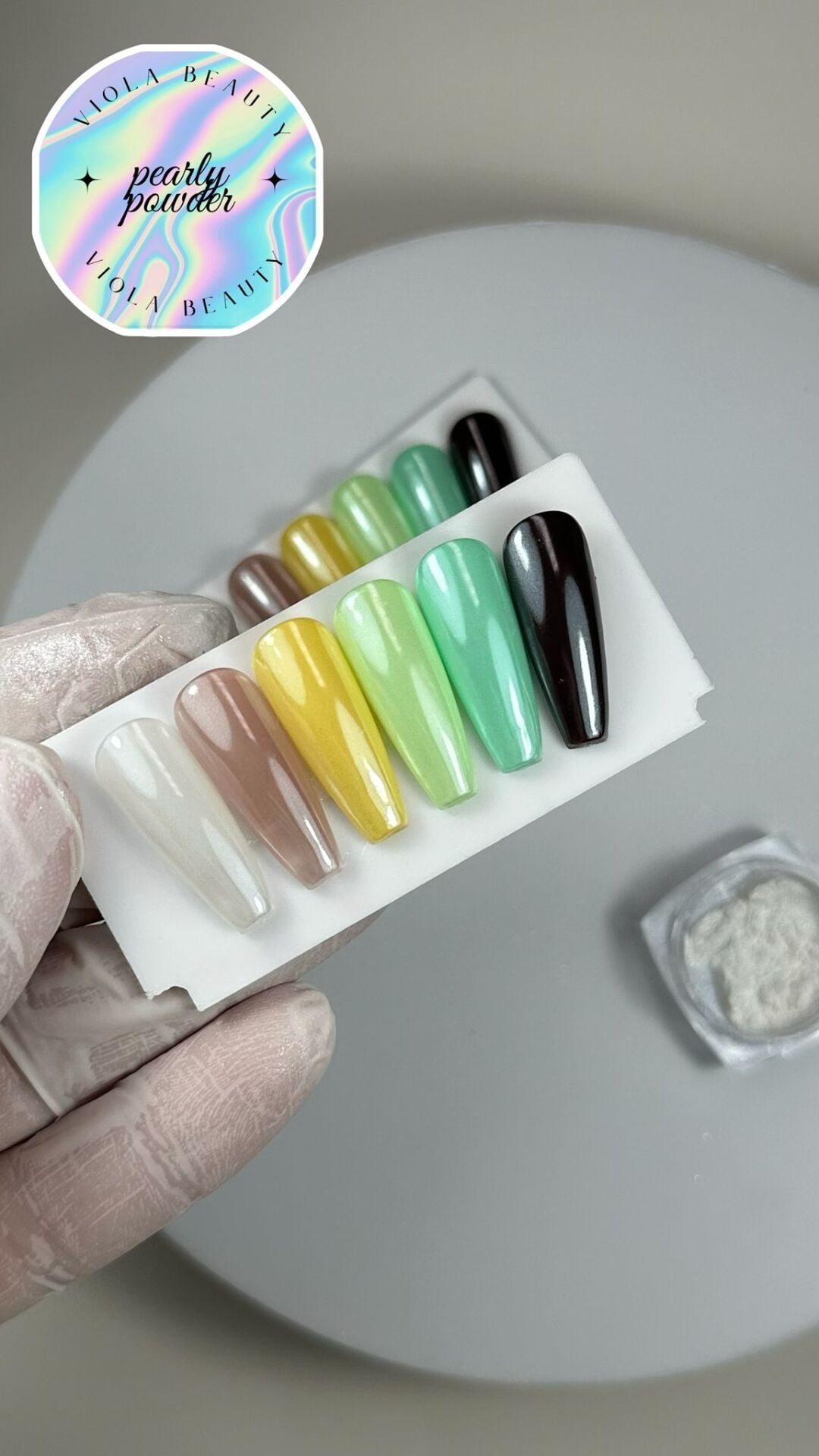 PEARLY  POWDER İNCİ TOZU-(inci efekti veren inci tozu )