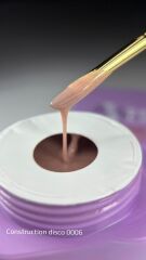 Construction Disco Jel #0006 - Orta Akışkan Simli Jel