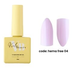 Hema Free 04 Base Coat  (Hema Maddesi İçermeyen Renkli base )