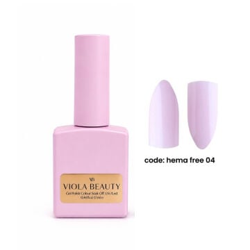 Hema Free 04 Base Coat  (Hema Maddesi İçermeyen Renkli base )-13ml