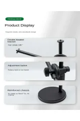 MASA ÜSTÜ TRIPOD (Cep Telefonu Tutuculu Masa Üstü Çekim Standı)