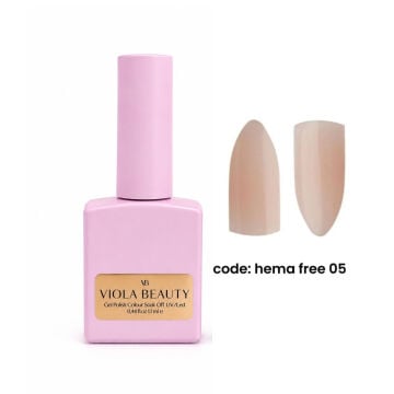 Hema Free 05 Base Coat  (Hema Maddesi İçermeyen Renkli base )-13ml