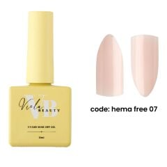 Hema Free 07 Base Coat  (Hema Maddesi İçermeyen Renkli base )