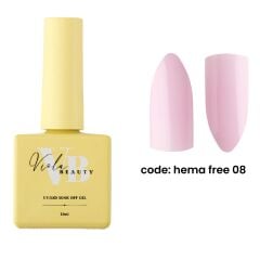 Hema Free 08  Base Coat  (Hema Maddesi İçermeyen Renkli base )