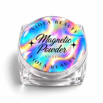 MAGNETIC POWDER - KEDİ GÖZÜ TOZU (SILVER)