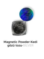 MAGNETIC POWDER - KEDİ GÖZÜ TOZU (SILVER)