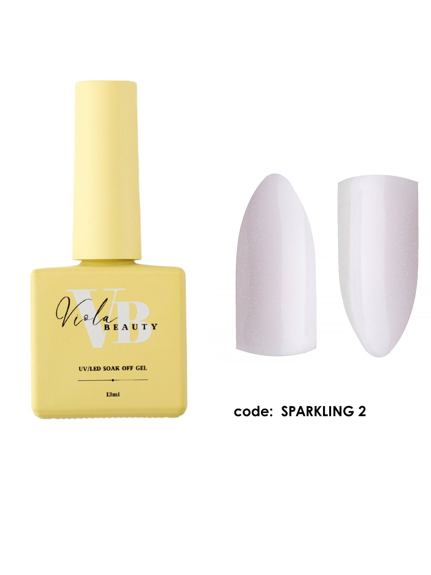 Sparkling 02 -13 ML-Simli renkli base coat
