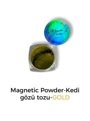 MAGNETIC POWDER - KEDİ GÖZÜ TOZU (GOLD)
